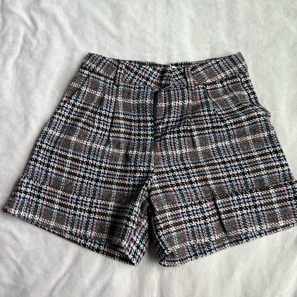 Lulu Sidonio by Molly Bracken tweed shorts